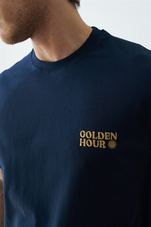 Wholesale Mens Navy T-Shirt