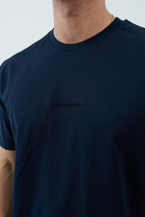 Wholesale Mens Navy T-Shirt