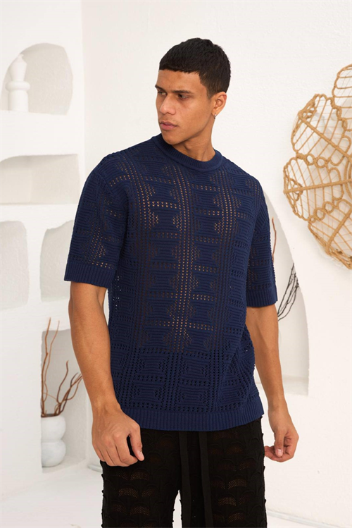 Wholesale Mens Navy T-Shirt