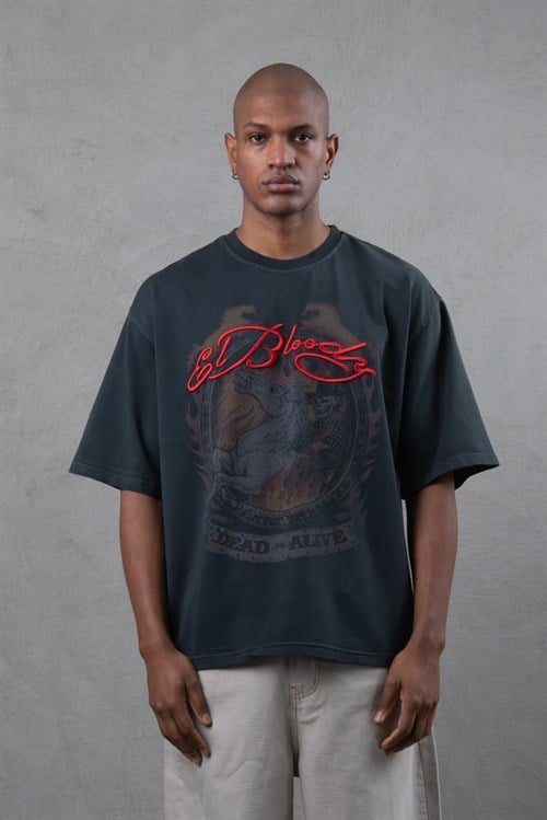 Wholesale Mens Navy T-Shirt