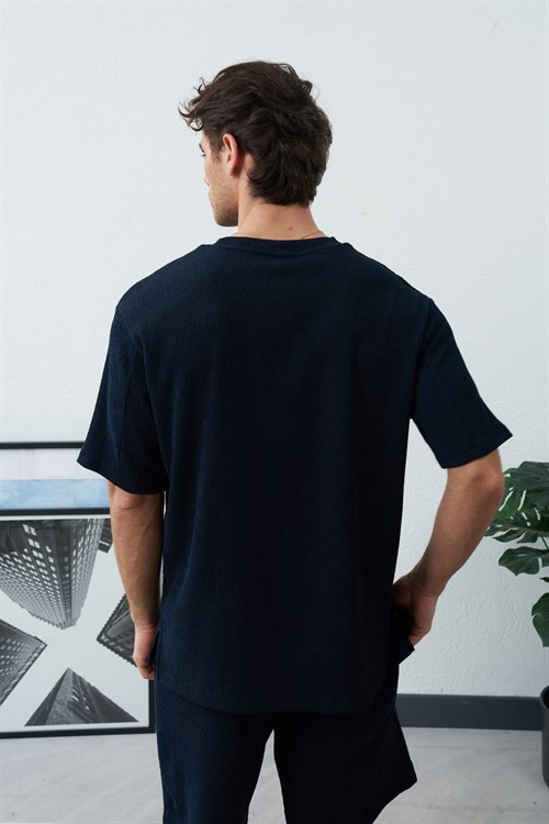 Wholesale Mens Navy T-Shirt