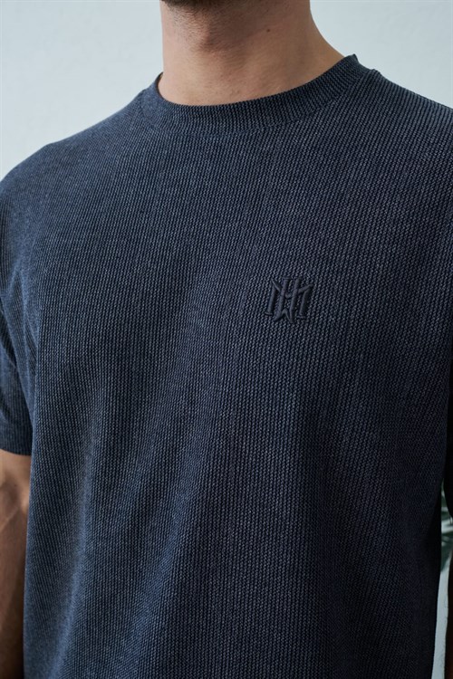 Wholesale Mens Navy T-Shirt