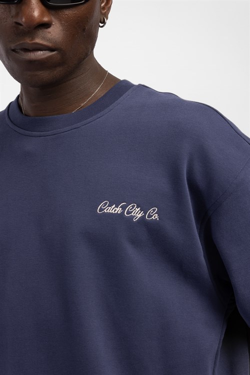 Wholesale Mens Navy T-shirt