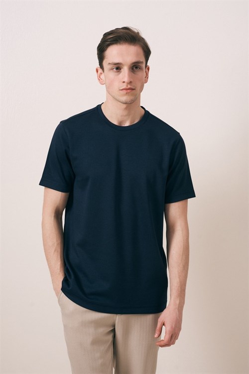 Wholesale Mens Navy T-Shirt