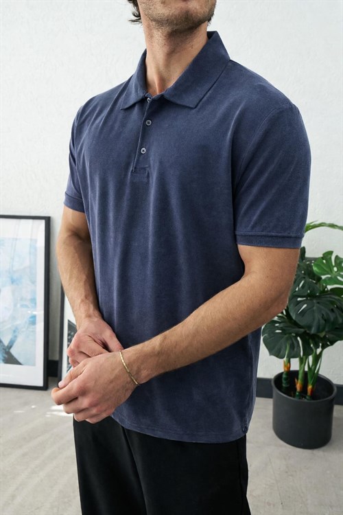 Wholesale Mens Navy T-Shirt