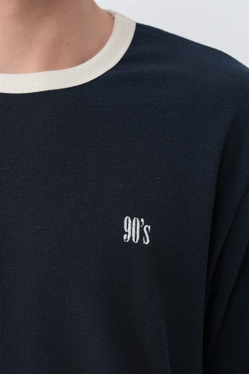 Wholesale Mens Navy T-Shirt