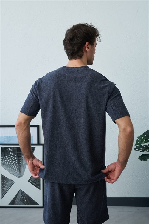 Wholesale Mens Navy T-Shirt