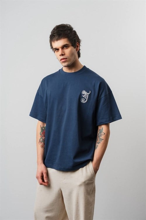Wholesale Mens Navy T-Shirt