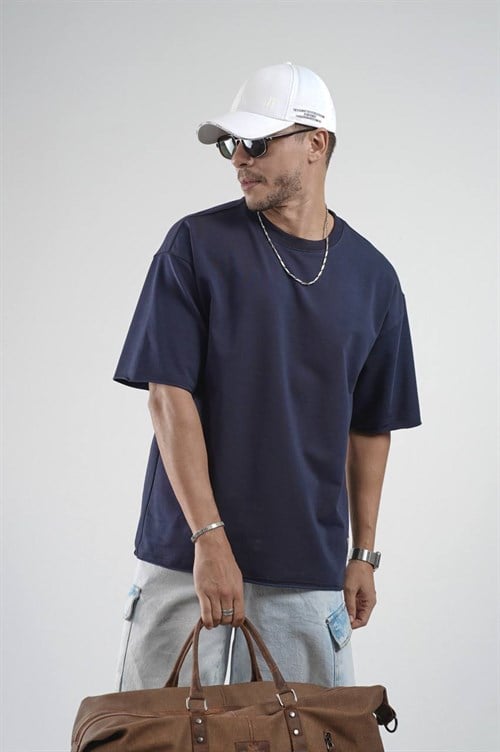 Wholesale Mens Navy T-Shirt