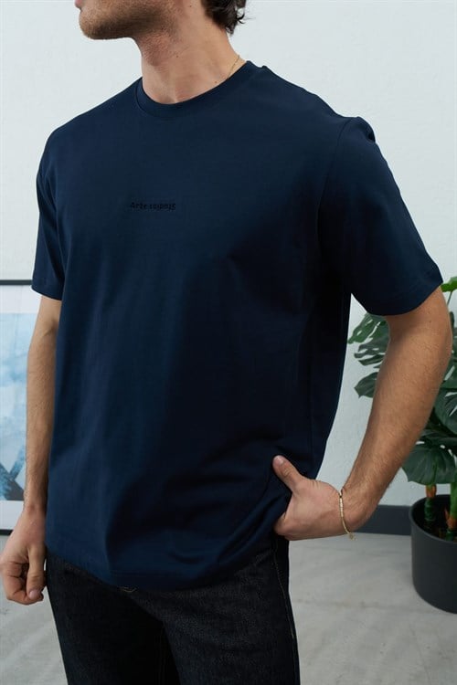Wholesale Mens Navy T-Shirt