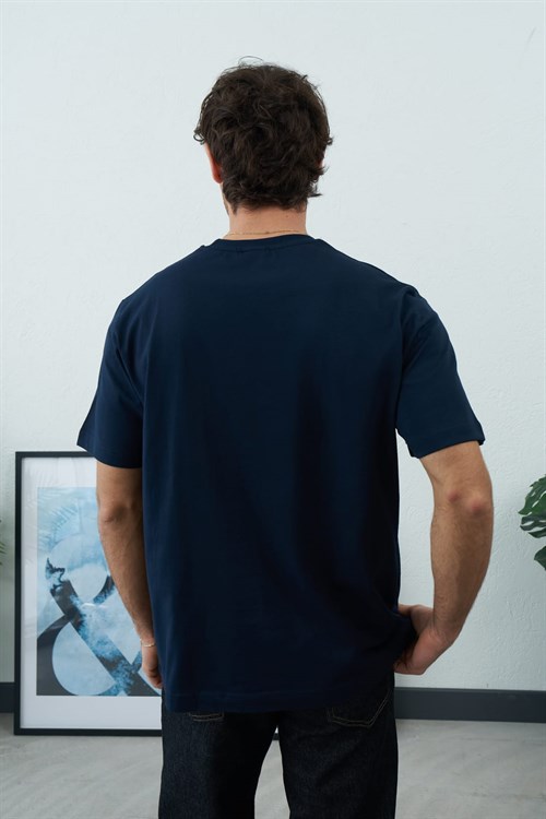 Wholesale Mens Navy T-Shirt