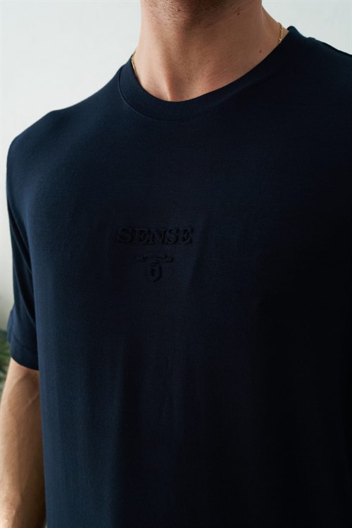 Wholesale Mens Navy T-Shirt