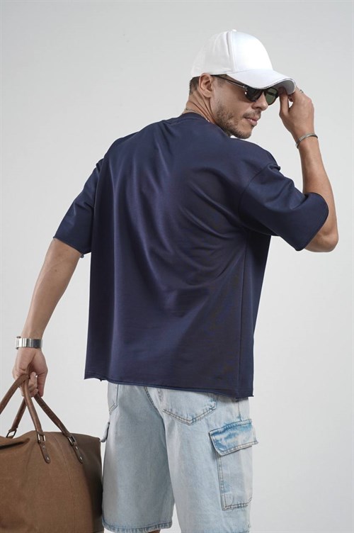 Wholesale Mens Navy T-Shirt