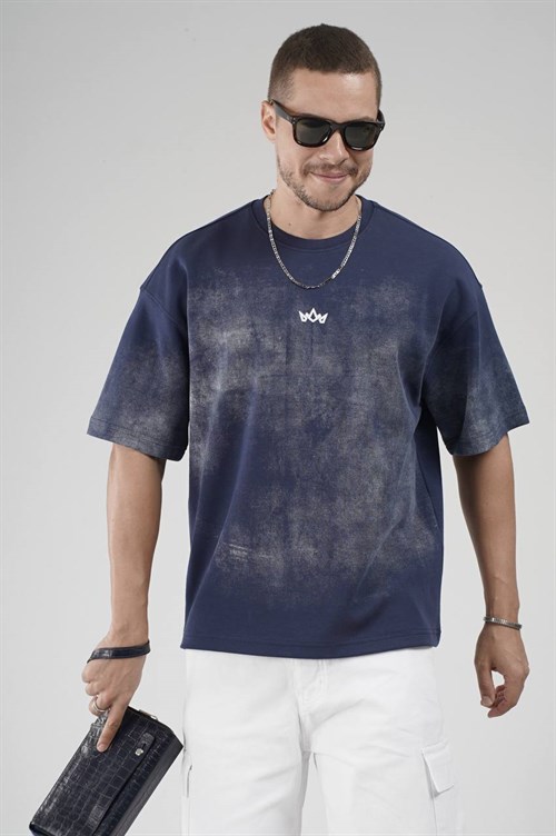 Wholesale Mens Navy T-Shirt