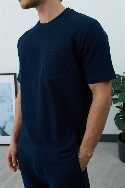 Wholesale Mens Navy T-Shirt