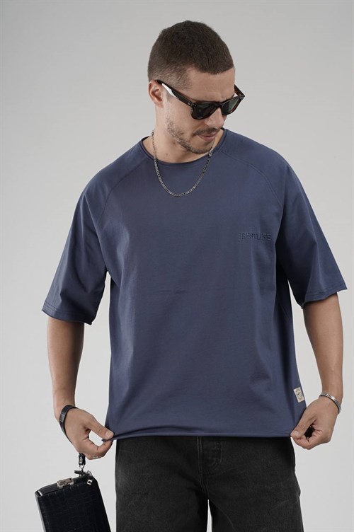 Wholesale Mens Navy T-Shirt