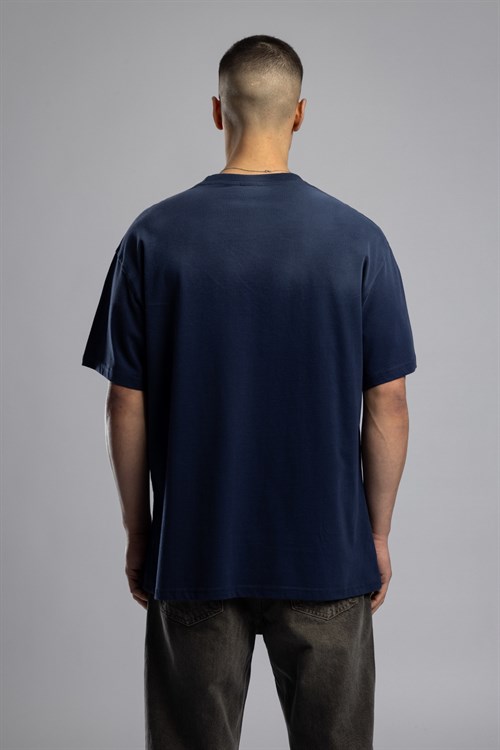 Wholesale Mens Navy T-shirt