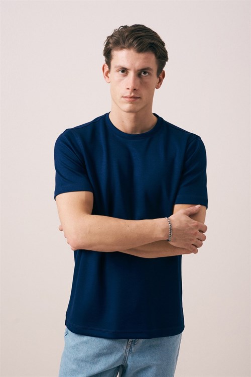 Wholesale Mens Navy T-Shirt