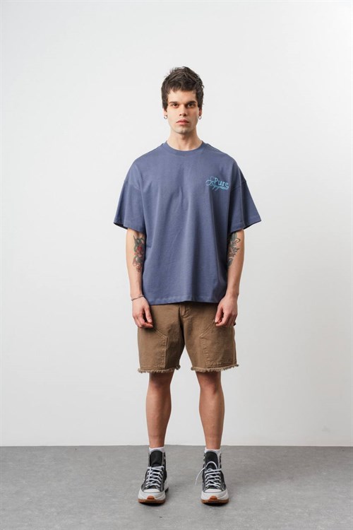 Wholesale Mens Navy T-Shirt