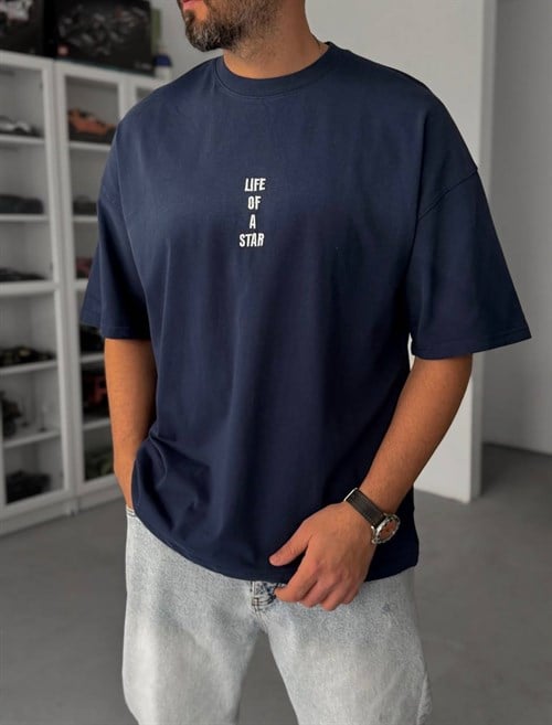 Wholesale Mens Navy T-Shirt