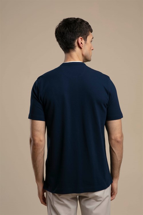 Wholesale Mens Navy T-Shirt