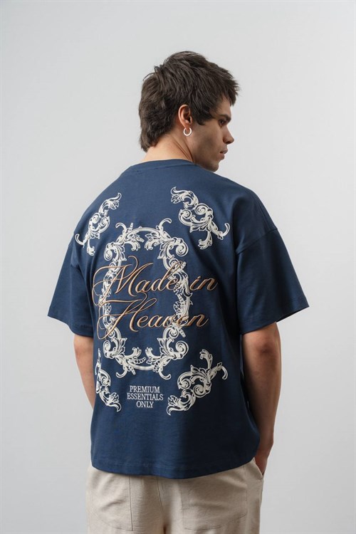 Wholesale Mens Navy T-Shirt