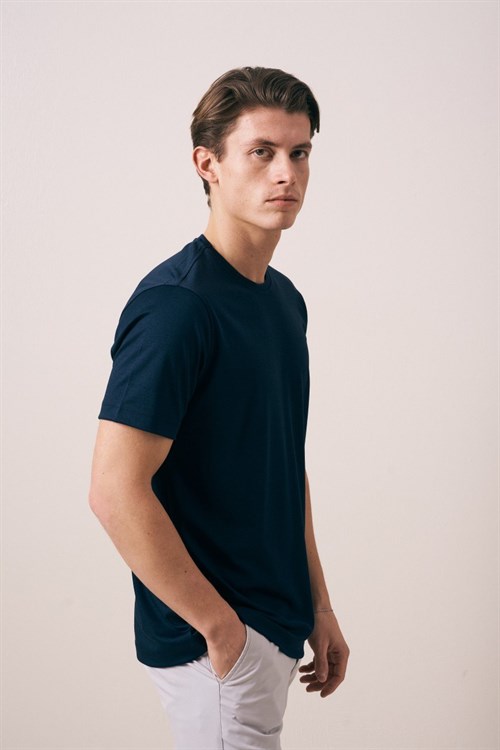 Wholesale Mens Navy T-Shirt