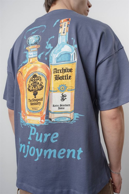 Wholesale Mens Navy T-Shirt