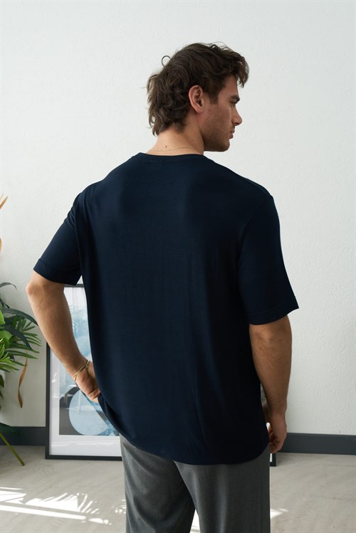 Wholesale Mens Navy T-Shirt