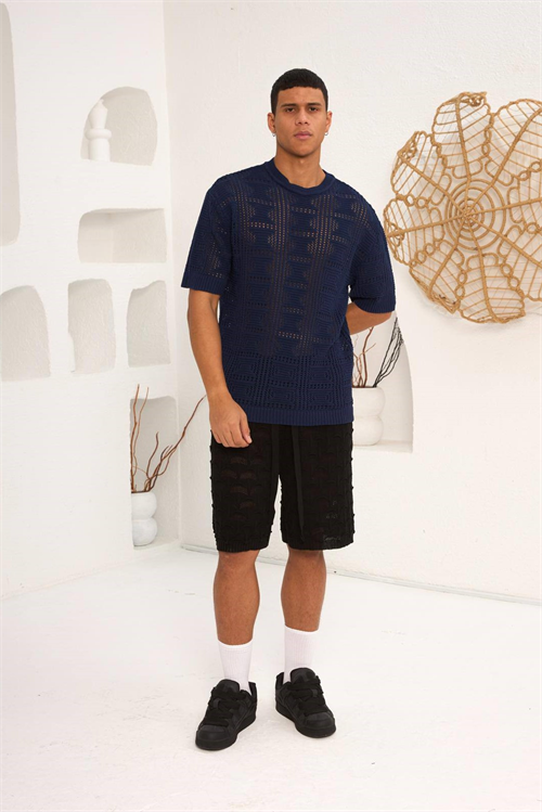 Wholesale Mens Navy T-Shirt