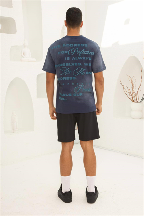 Wholesale Mens Navy T-Shirt