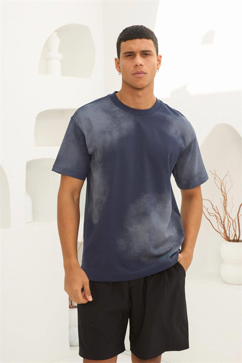 Wholesale Mens Navy T-Shirt