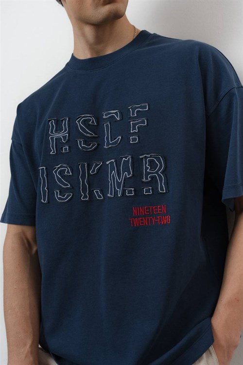 Wholesale Mens Navy T-Shirt
