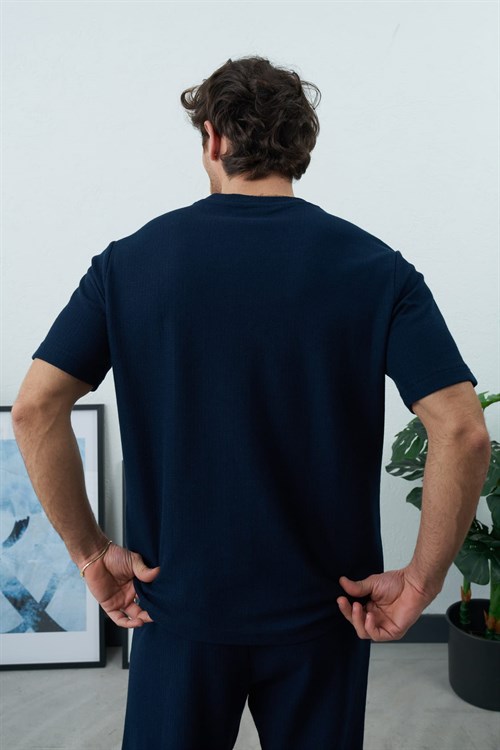 Wholesale Mens Navy T-Shirt