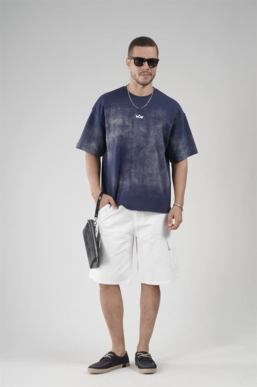 Wholesale Mens Navy T-Shirt