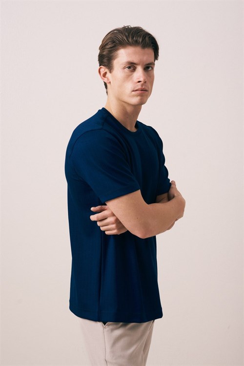 Wholesale Mens Navy T-Shirt