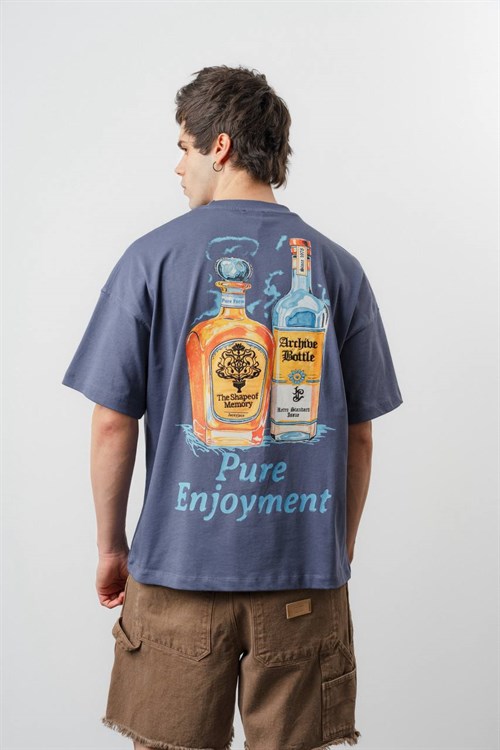 Wholesale Mens Navy T-Shirt