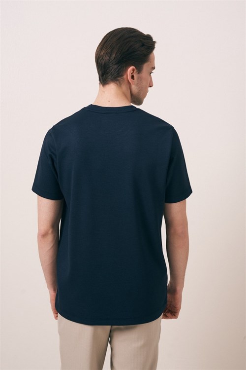 Wholesale Mens Navy T-Shirt