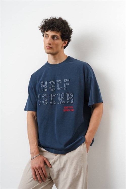 Wholesale Mens Navy T-Shirt