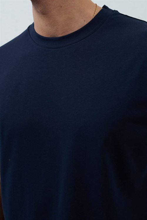 Wholesale Mens Navy T-Shirt