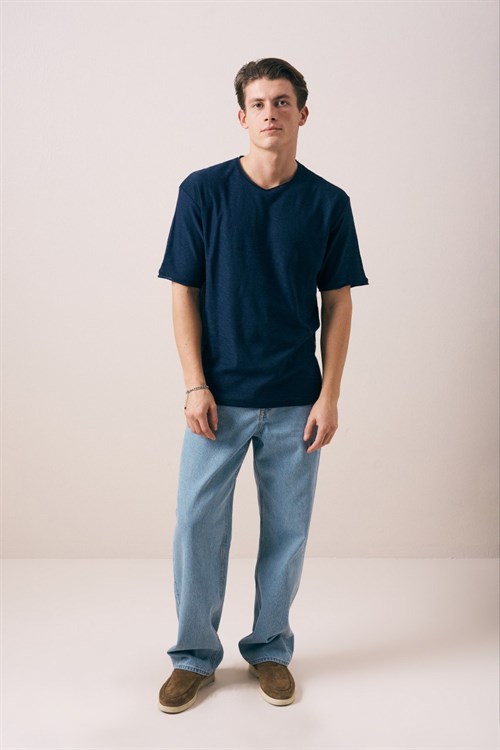 Wholesale Mens Navy T-Shirt