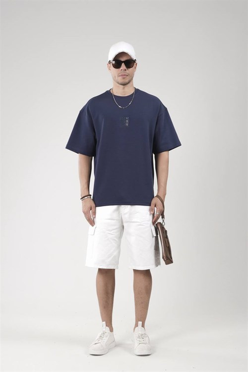 Wholesale Mens Navy T-Shirt