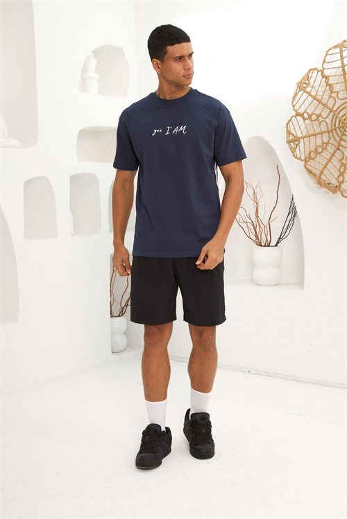 Wholesale Mens Navy T-Shirt