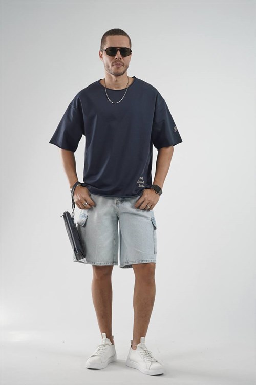 Wholesale Mens Navy T-Shirt