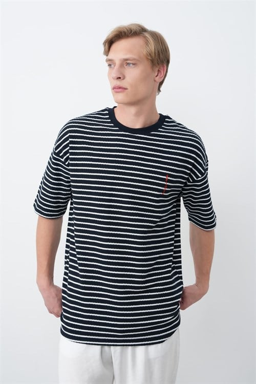 Wholesale Mens Navy T-Shirt