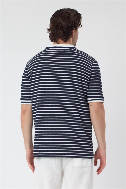 Wholesale Mens Navy T-Shirt