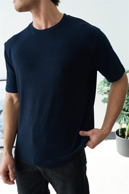 Wholesale Mens Navy T-Shirt