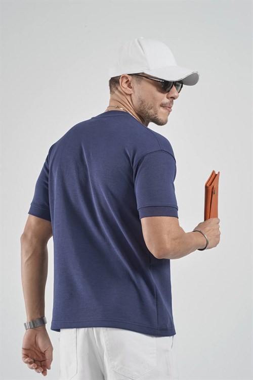 Wholesale Mens Navy T-Shirt