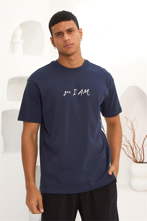 Wholesale Mens Navy T-Shirt