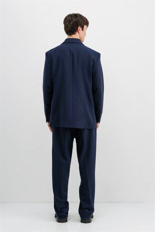 Wholesale Mens Navy Two-Piece Suit
